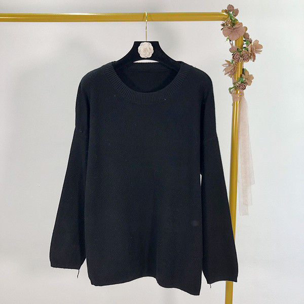 Női pulóver sima modell - négy színben