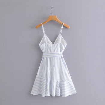 Rochie de dama cu bretele subtiri