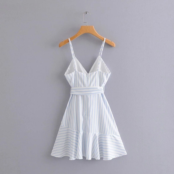 Rochie de dama cu bretele subtiri