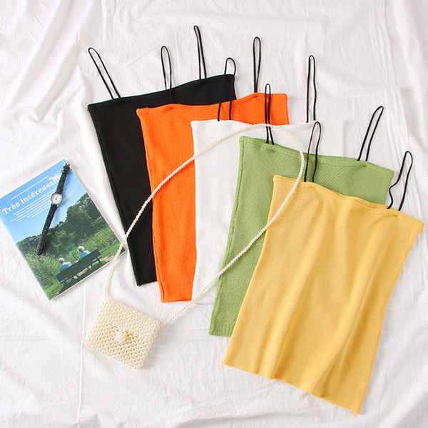 Nappali női felső vékony pánttal