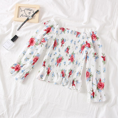 Színes női blúz csupasz váll, több színben