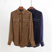 Női ing klasszikus modell két színben