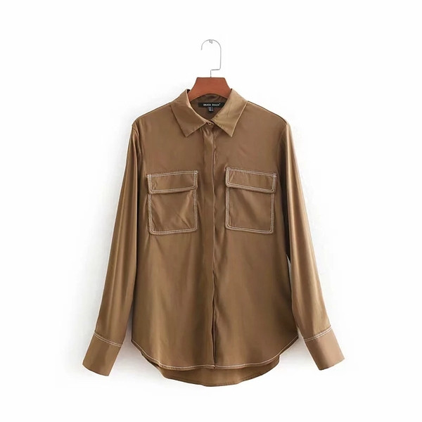 Női ing klasszikus modell két színben