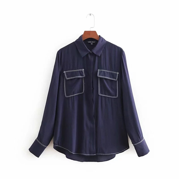 Női ing klasszikus modell két színben