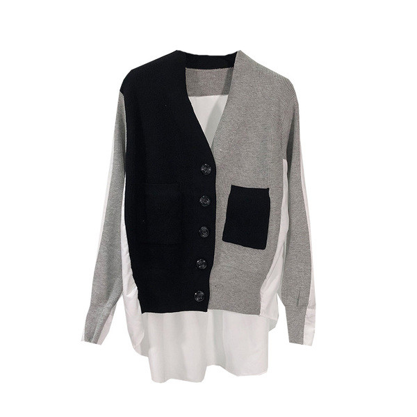 Camasa de dama model nou cu fata tricotata