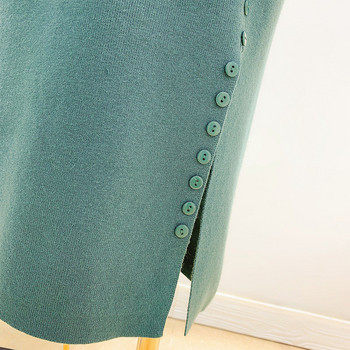 Fusta de dama moderna cu talie inalta in mai multe culori