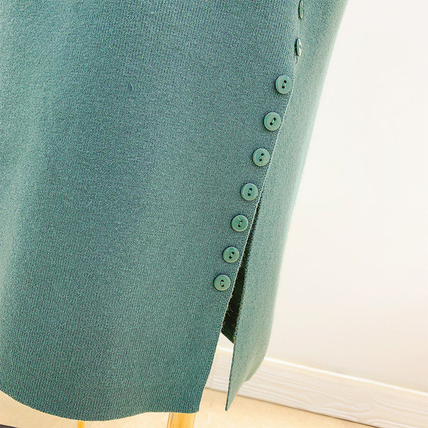 Fusta de dama moderna cu talie inalta in mai multe culori