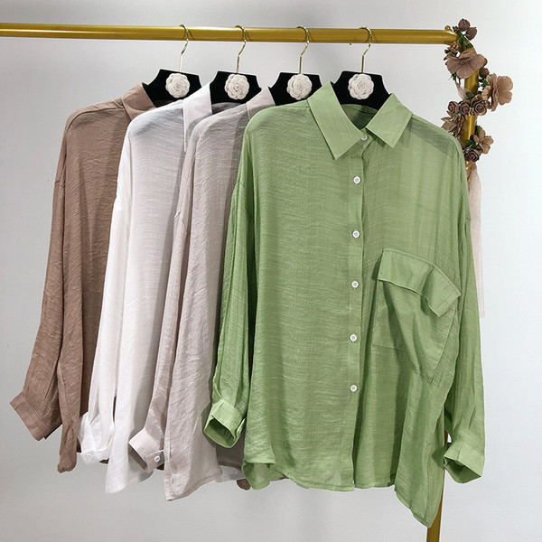 Női ing négy színben - széles modell