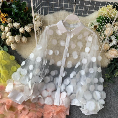 Új modell széles ujjú női ing több színben