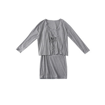 Modern női ruha több színben + kardigán