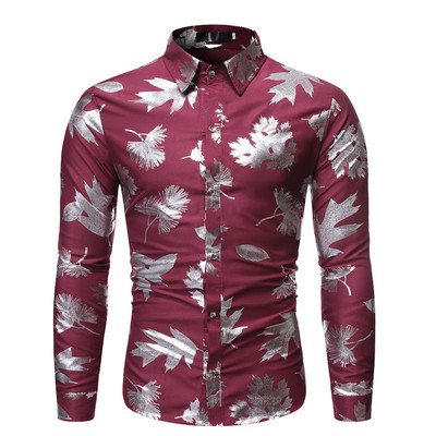 Férfi ing galléros és hosszú ujjú három színben