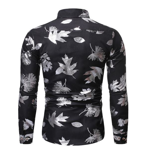 Férfi ing galléros és hosszú ujjú három színben