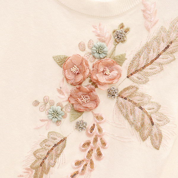 Modern női szett 3D dekorációval több színben