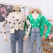 Aktuális női mellény pöttyökkel + tank top - három színben