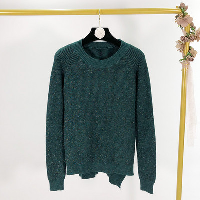 Női széles pulóver hasítékokkal, különböző színekben