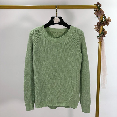 Női széles pulóver hasítékokkal, különböző színekben