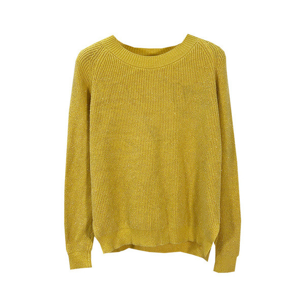 Női széles pulóver hasítékokkal, különböző színekben