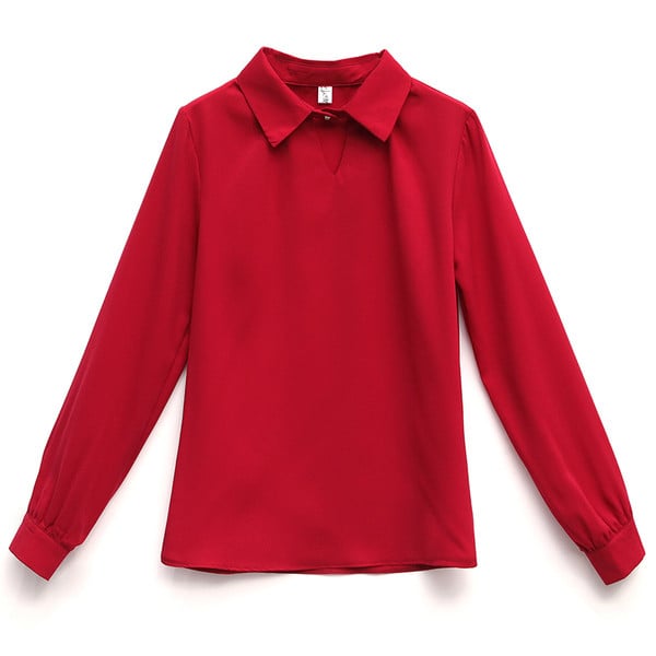 Camasa de dama actuala cu maneca lunga in trei culori