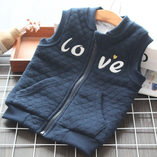 Új modell mindennapi gyerekmellény lányoknak, rózsaszín színben