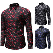 Modern férfi ing gallérral, három színben