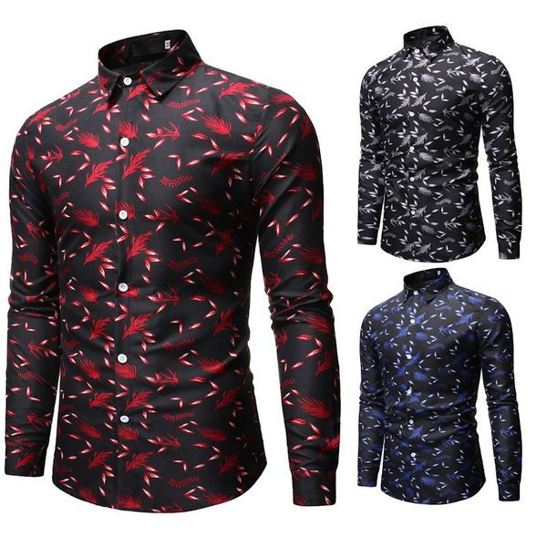 Modern férfi ing gallérral, három színben