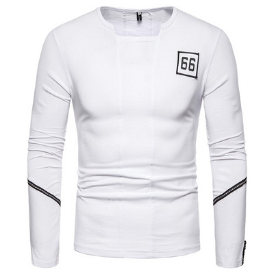 Bluză casual bărbătească cu mâneci lungi