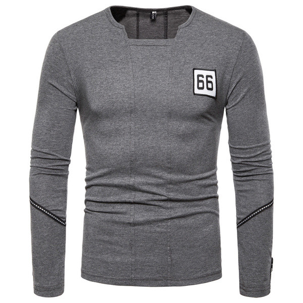 Bluză casual bărbătească cu mâneci lungi