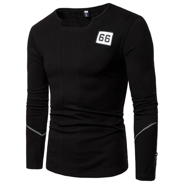 Bluză casual bărbătească cu mâneci lungi