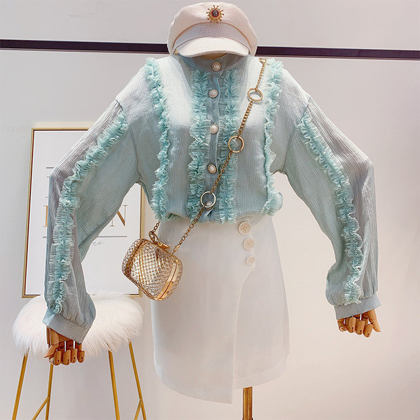 Gyöngyös női ing több színben