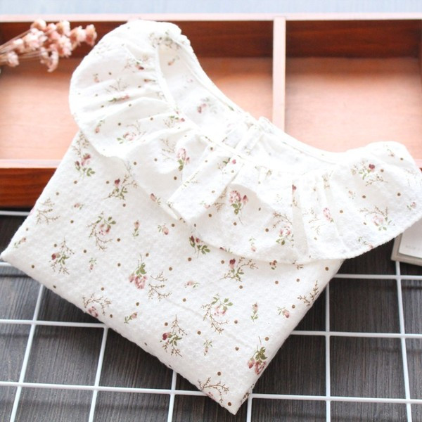 Camasa pentru copii model nou cu motive florale pentru fete