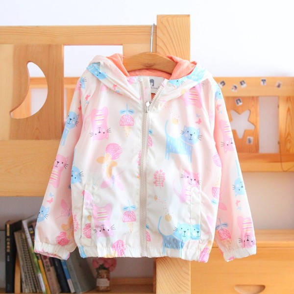 Geaca pentru copii pentru fete in roz