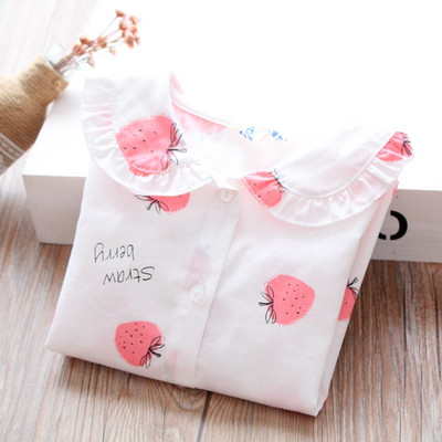 Camasa pentru copii model nou pentru fete in alb