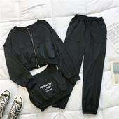 Set zilnic pentru femei din trei părți în trei culori