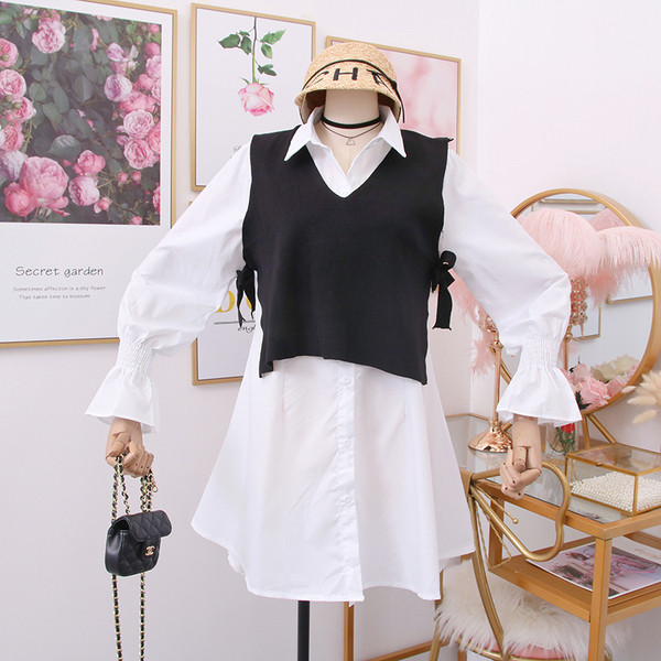 Cămașă modernă de damă în dungi în mai multe culori