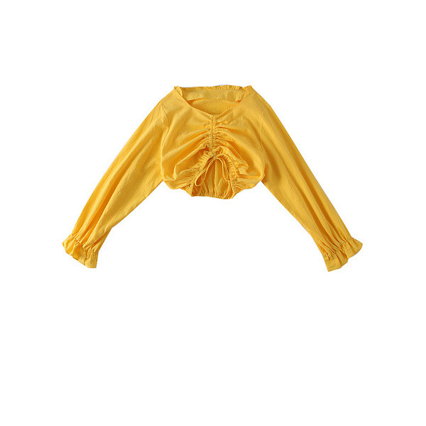 Modern női blúz V-nyakú - négy színben