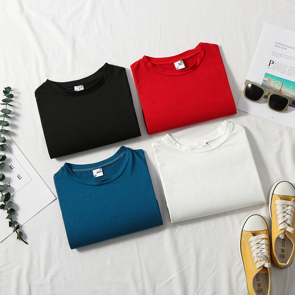 Tricou casual dama - mai multe culori cu cravate