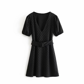 Rochie casual cu curea in trei culori