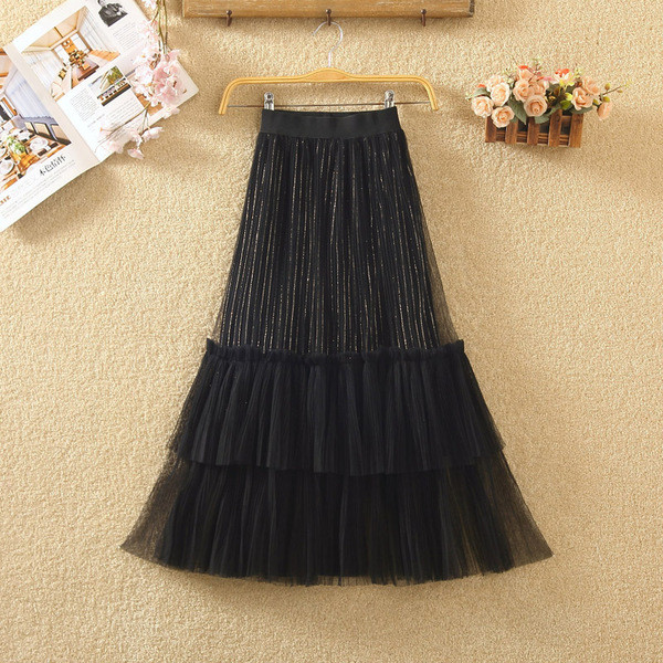 Modern női tüll szoknya négy színben