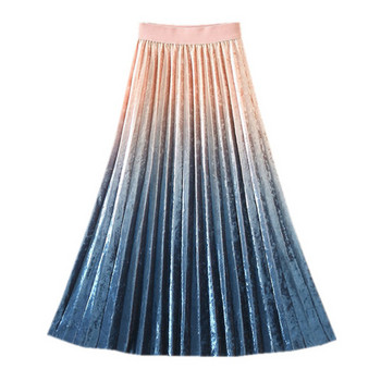 Fusta pliată de damă modernă - în trei culori