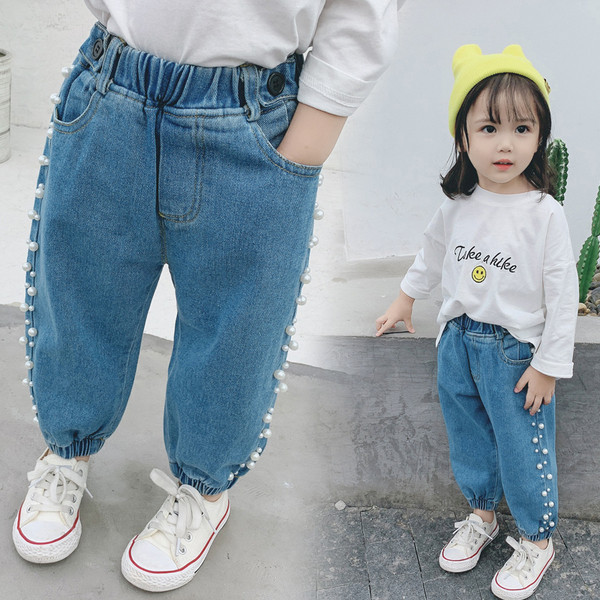 Model nou de blugi copii pentru fete cu perle