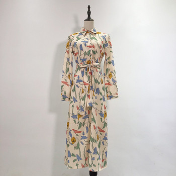 Rochie de dama model nou cu guler si curea clasica