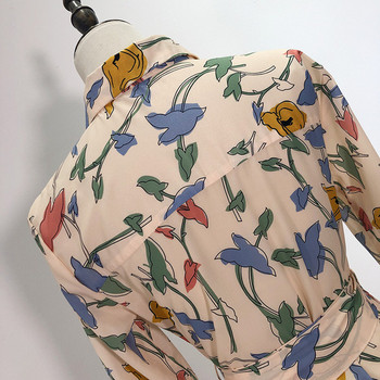 Rochie de dama model nou cu guler si curea clasica