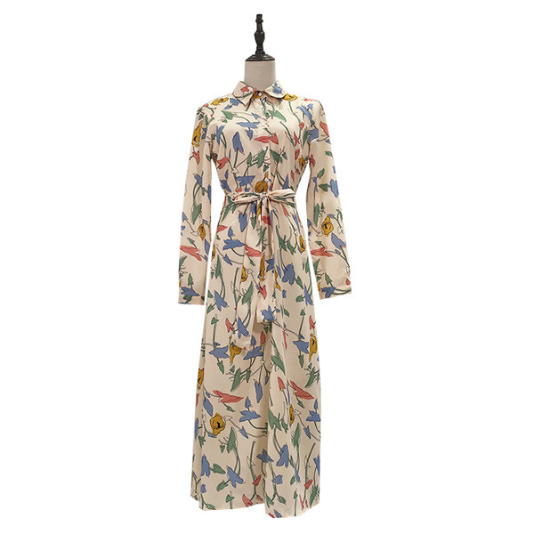 Rochie de dama model nou cu guler si curea clasica