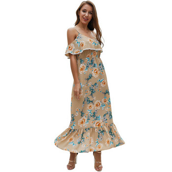 Rochie casual dama cu model floral - doua culori