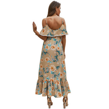 Rochie casual dama cu model floral - doua culori