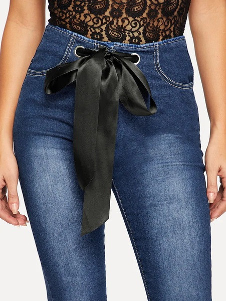 Aktuális női farmer kék színű Charleston típusú