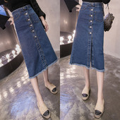 Fusta casual dama in doua culori - model drept