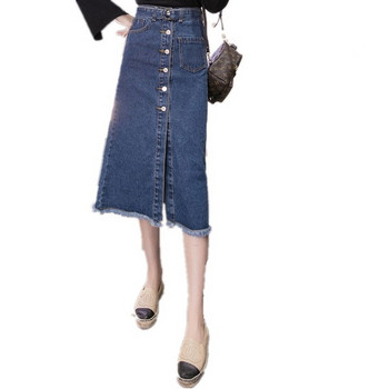 Fusta casual dama in doua culori - model drept