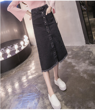 Fusta casual dama in doua culori - model drept