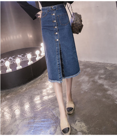 Fusta casual dama in doua culori - model drept